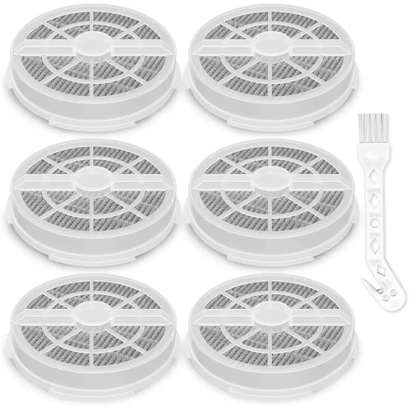 【SURPRISE】Confezione da 6 filtri HEPA di ricambio per purificatore d'aria Frida Baby 3In1, per RIGOGLIOSO GL-2103 e per SY900S, per JINPUS GL-21