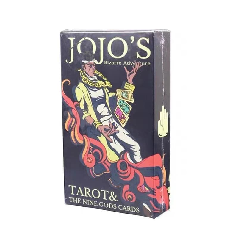 10.3*6 cm JoJo Bizarre Adventure Tarocchi Carte 84 pezzi Divinazione Mazzo 4*2.3 pollici Oracle Board Giocare Giochi da tavolo per la festa
