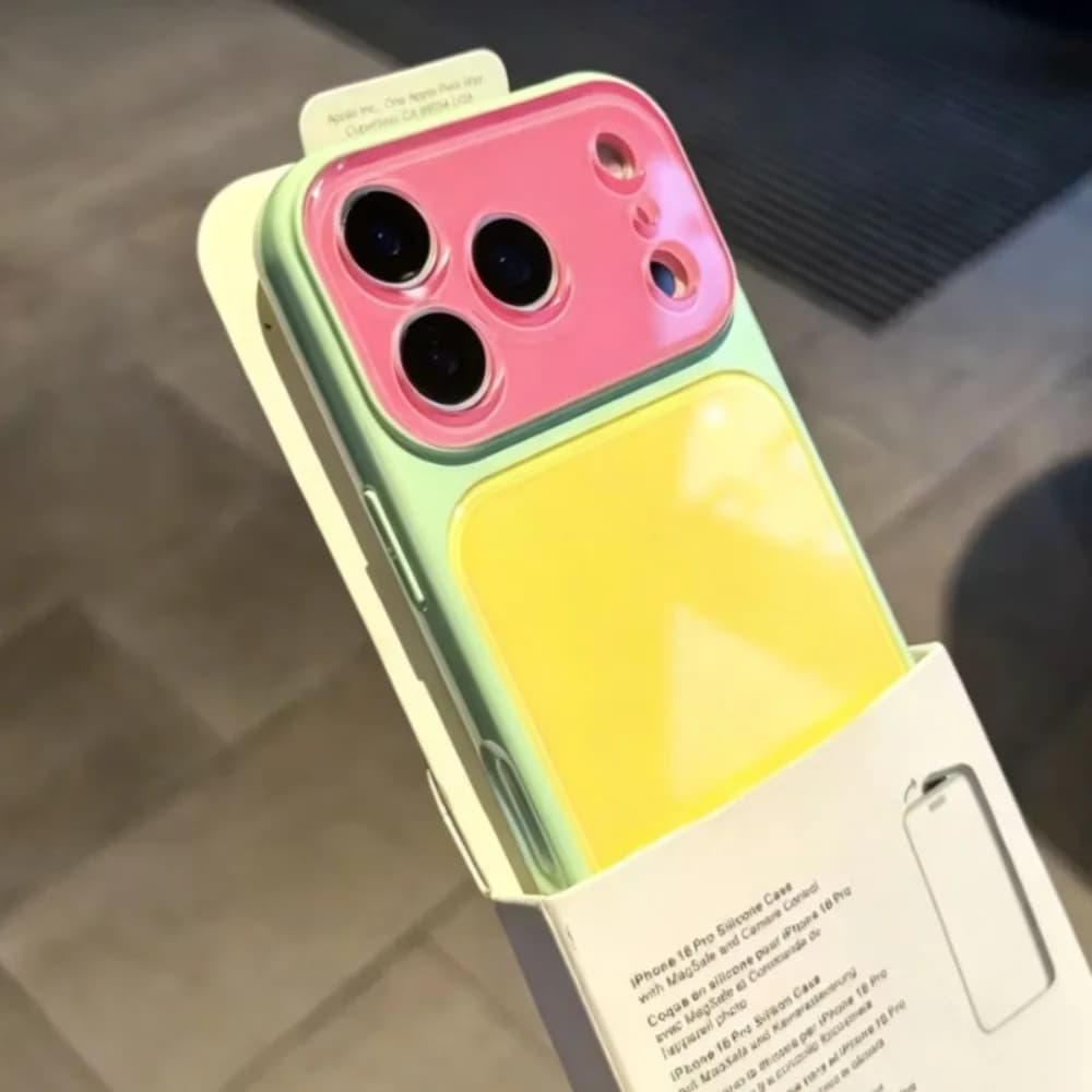 Luxury Hit Color Dopamine Candy Glass Lens Protection Phone Case For iPhone 17 16 15 14 Pro Max Shockproof Bumper Armor Cover
