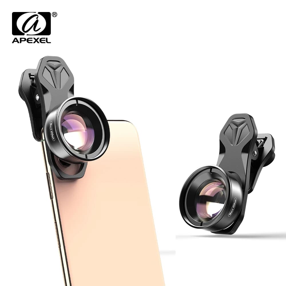 APEXEL camera phone lens 100 millimetri obiettivo macro 4 K HD super macro lenti + CPL + stella filtro per iPhonex xs max Samsung s9 tutti smartphone