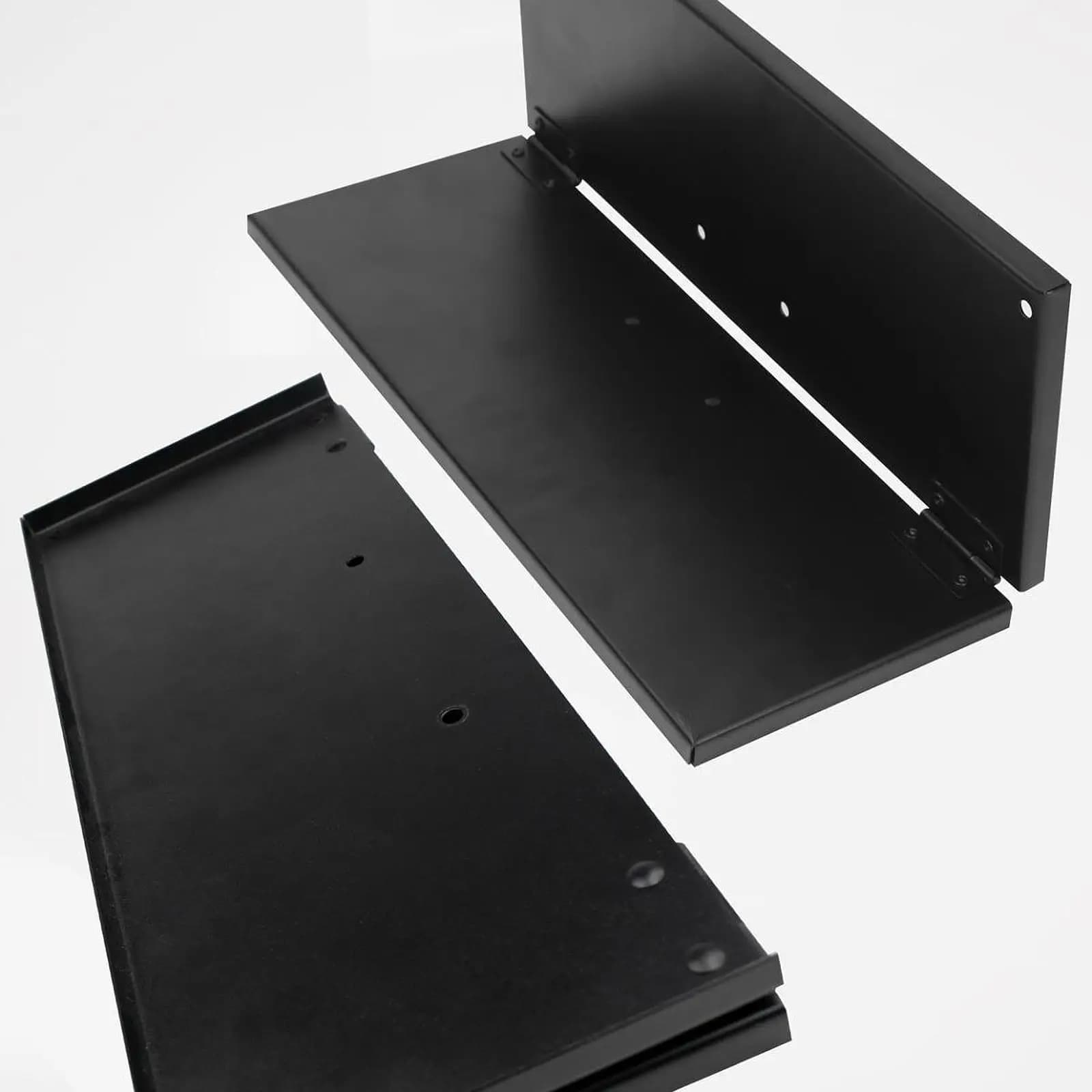 Supporto Treppiede in Acciaio Resistente per Proiettore con Vassoio Versatile e Angolo Regolabile per Proiettore, Laptop, DJ, Studio e Uso Esterno