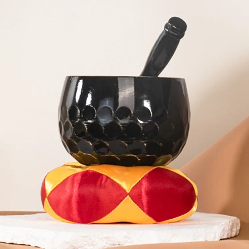 Copper Singing Bowl Buddhism Meditation Mindfulness Singing Bowl Relaxation Yoga Bowls Sound Healing Percussion Instruments