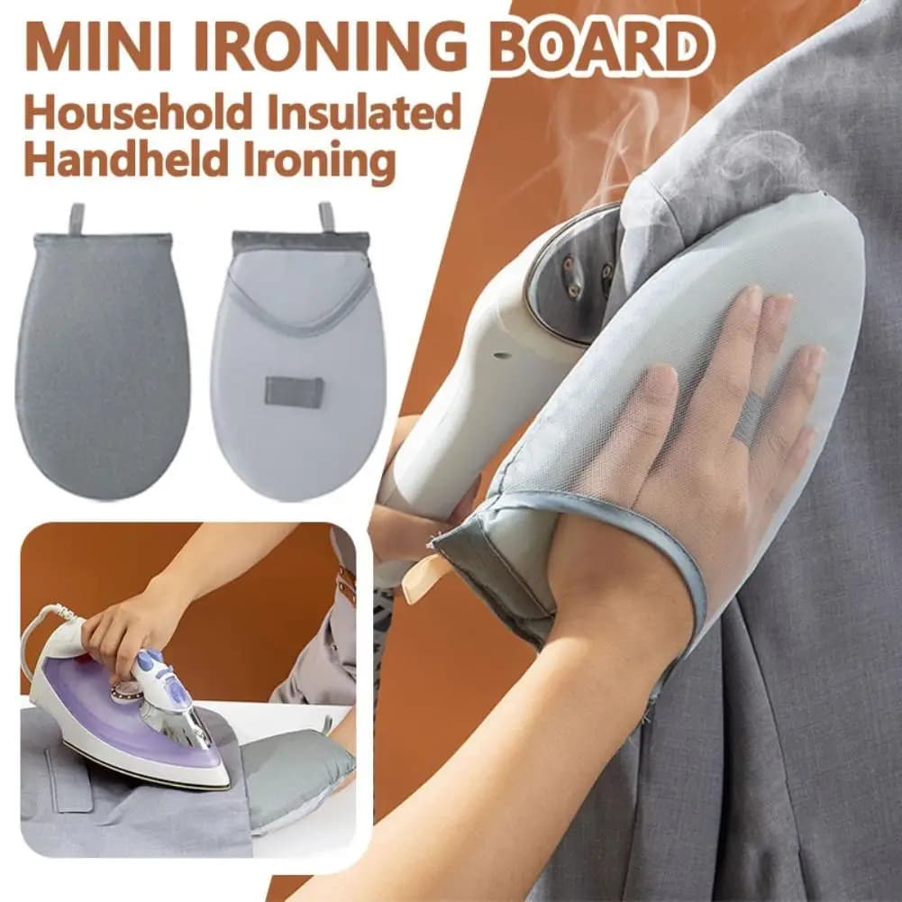 1PCS Mini Ferro Da Stiro Mini Anti-Scottatura Pad di Ferro Copertura Guanti Resistente Al Calore Macchia Indumento A Vapore Accessori per I Vestiti