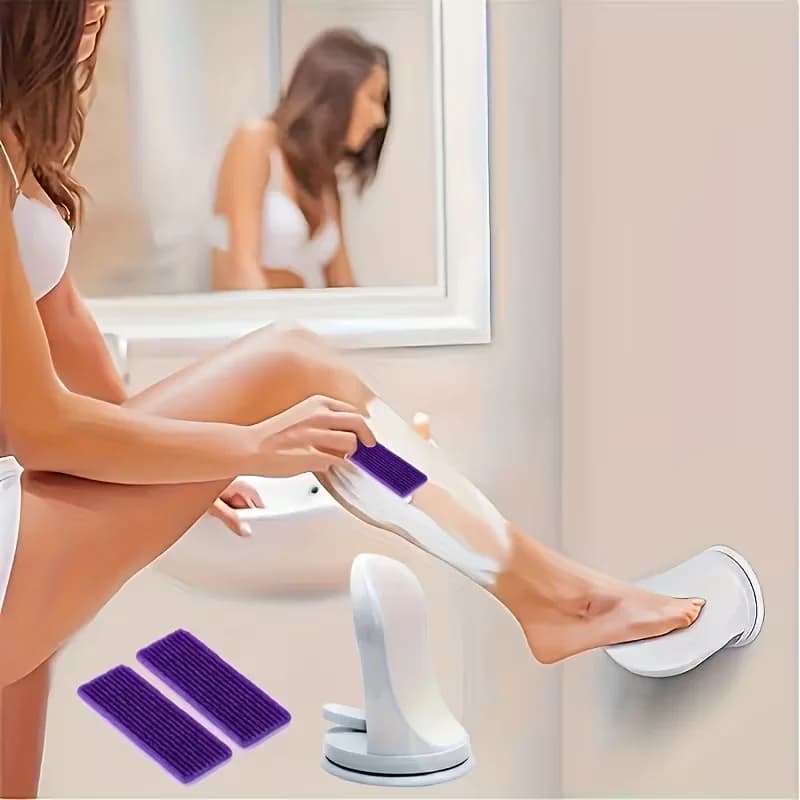 2 pieces of row for feet in pumice stone for removal of calli and dead skin - Scrubber for pedicure