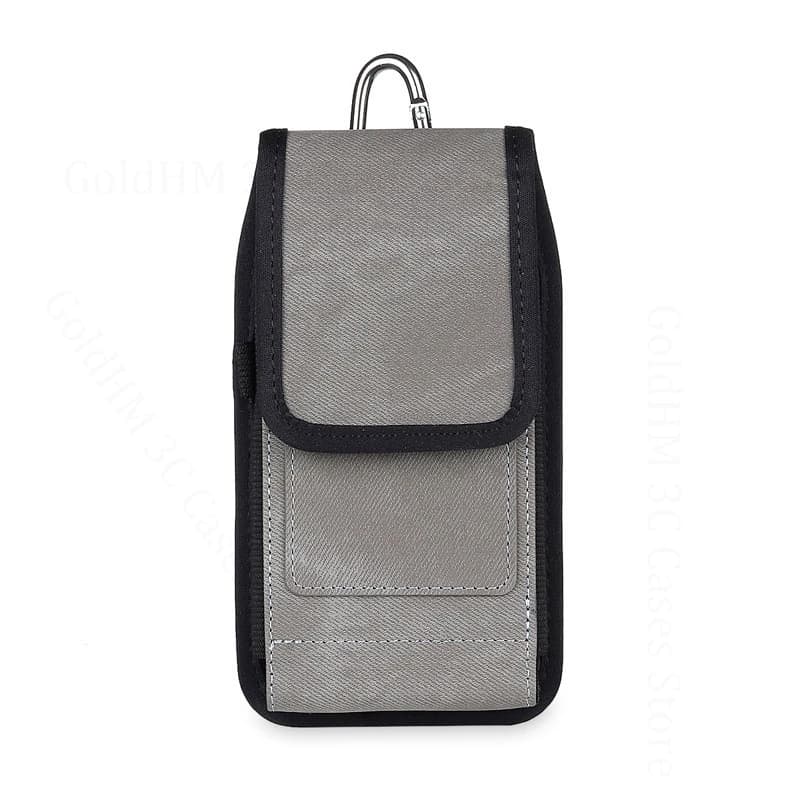 Custodia per telefono antifurto RFID per Samsung Galaxy S25 Edge S24 FE S22 Plus S25FE S23 Ultra 5G Slot per scheda Portafoglio Cintura Marsupio