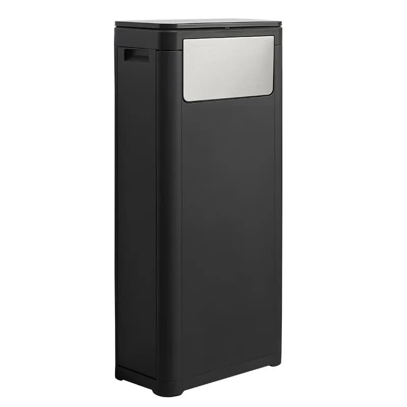 Food Plastic Waste Bins Anti Odor Recycling Trash Bin Rectangular Tissue Trash Can Storage Kitchen Wastebasket