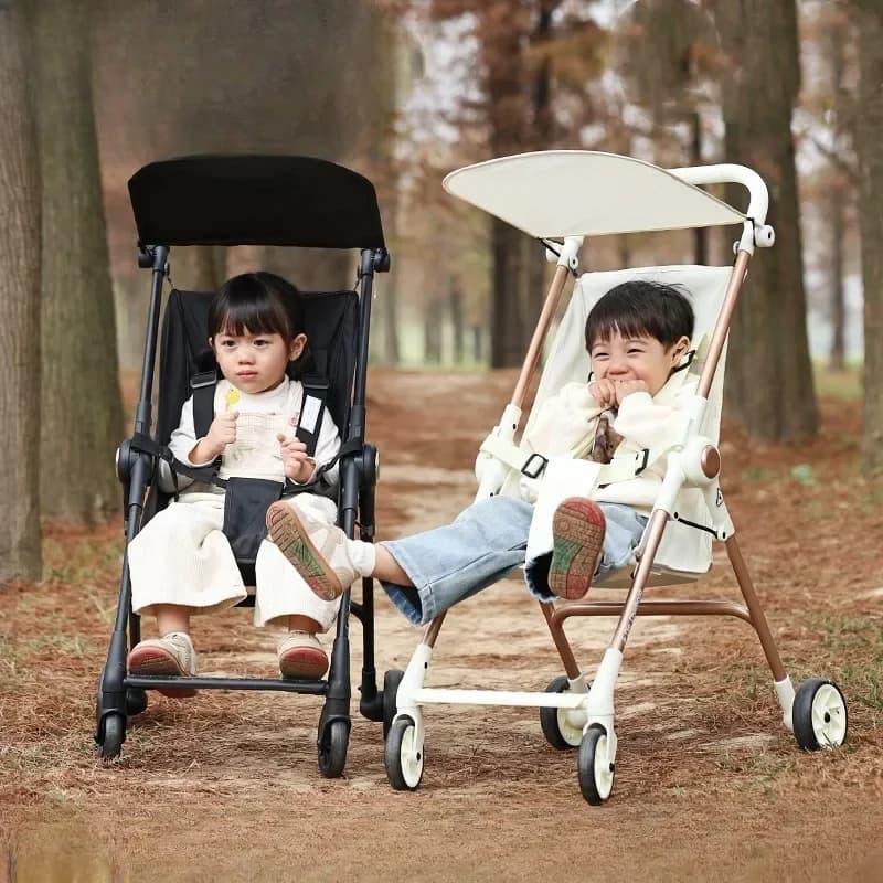 EG53 Passeggino ultraleggero, passeggino tascabile pieghevole, carrozzina da viaggio compatta, carrozzina piccolo ombrello per neonati