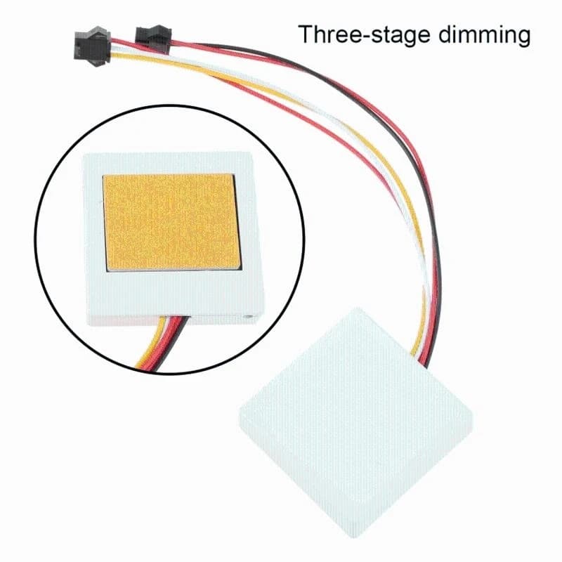 12V 5A Specchio da bagno Smart Home Interruttore Sensore tattile Lampada da specchio Modulo interruttore tattile isolato per faro a specchio a luce LED