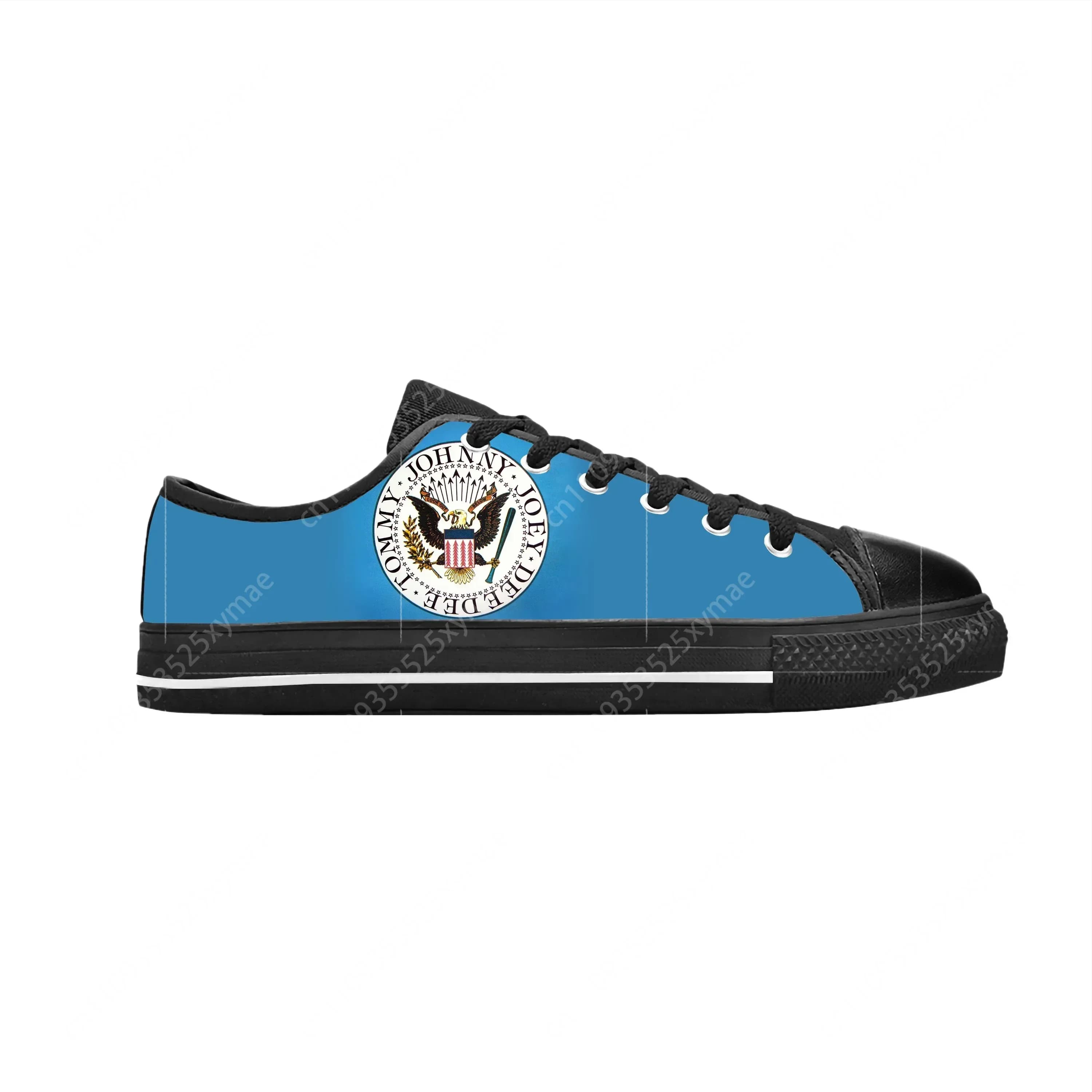 Scarpe Casual Punk Rock con Stampa 3D di Ramone Seal Eagle, Comode e Traspiranti, Sneakers Unisex