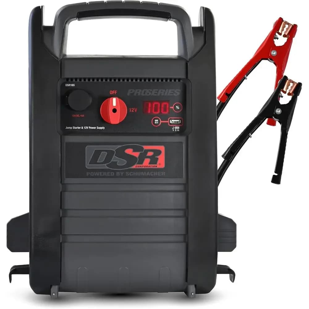 Popolare Kit Avviatore d'Emergenza 2200 Amp di Picco 12V - Stazione di Alimentazione Portatile con Display Digitale e Morsetti Rinforzati