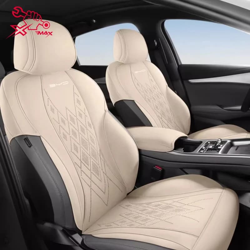 For BYD Atto 4 Seal DM-i 2025 Car seat cover with left guide Custom seat cushions for seats completely surrounded for all seasons
