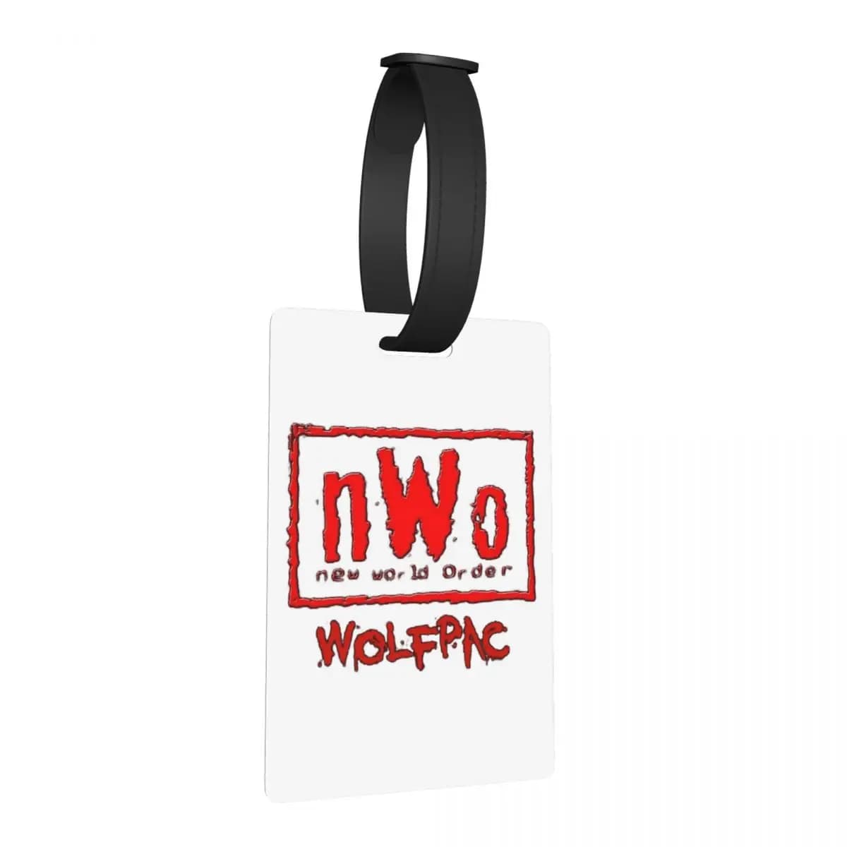 Etichette per Bagagli NWO New World Order, Accessori per Valigie, Etichette per Bagagli da Viaggio, Porta Etichette con Nome e Indirizzo