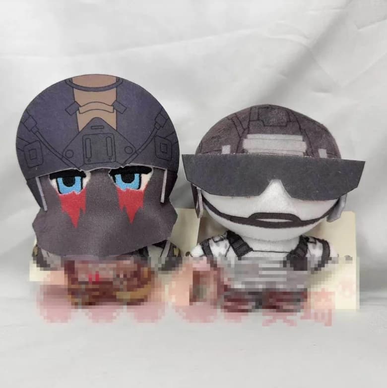 Anime Call of Duty Nunu Serie Cosplay Ciondolo bambola Keegan Konig Peluche Periferico Regalo maschile