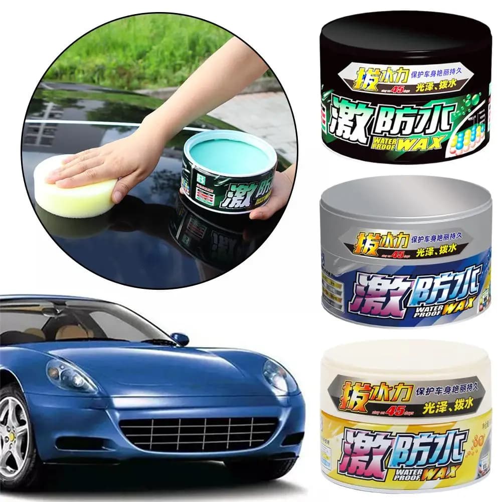 Cera solida rivestita impermeabile morbida 99, cera per blocco acqua impermeabile per auto 300g W65 Accessori per auto Pulizia cera S7V0