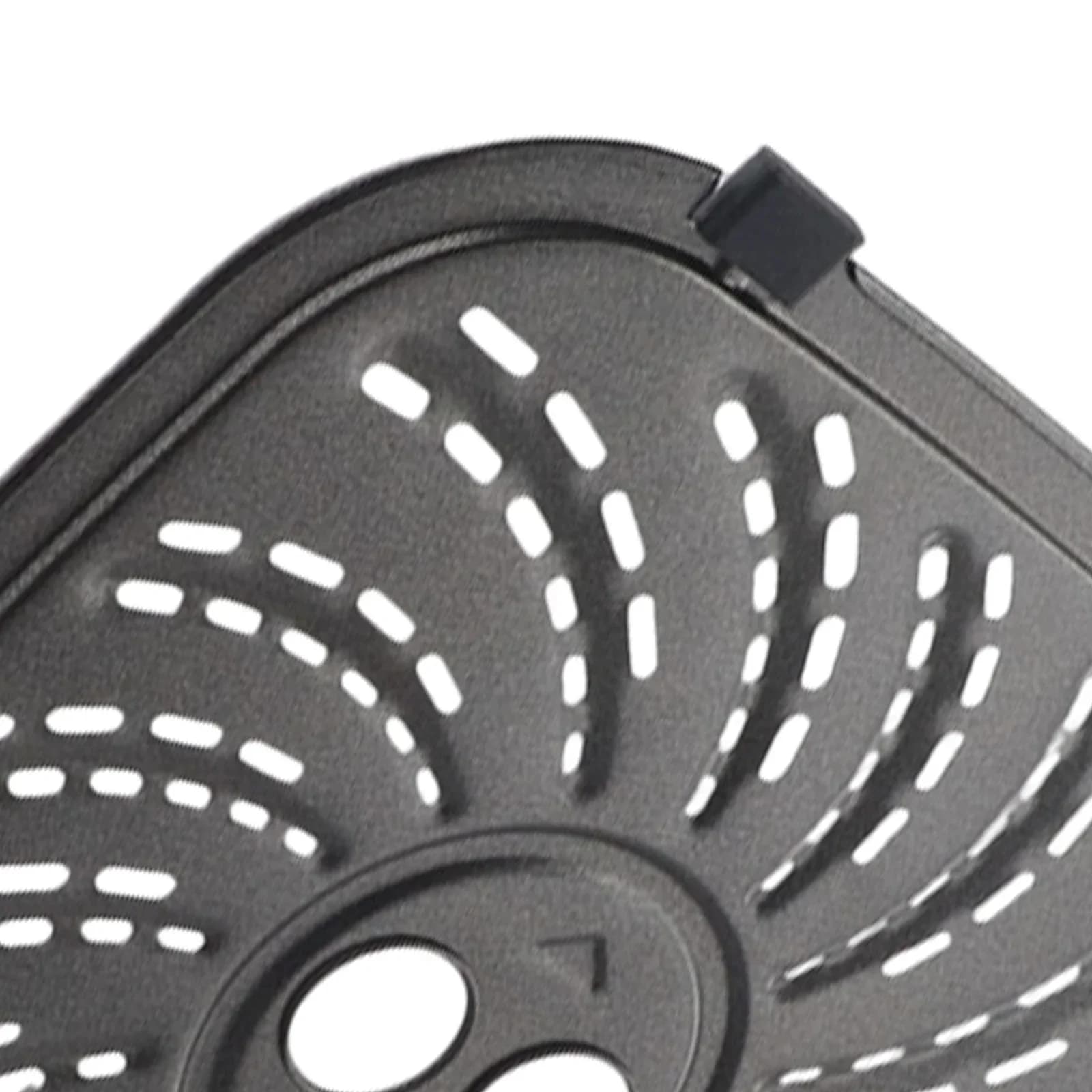 Piastra per griglia per friggitrice ad aria con rivestimento antiaderente 19,4 * 19,2 cm Lavabile in lavastoviglie Squisito doppio strato Prestazioni di lunga durata