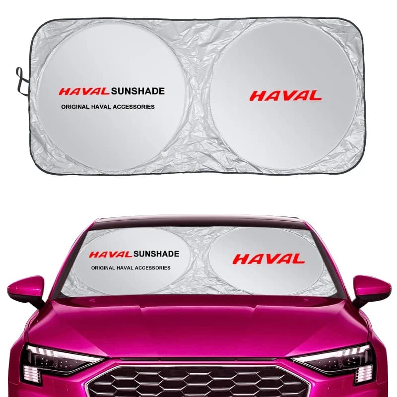 Front Windshield Sun Visor Car UV Block Shade Cover Heat Insulation Protector for Haval H6 F7 H7 H9 M4 F7X