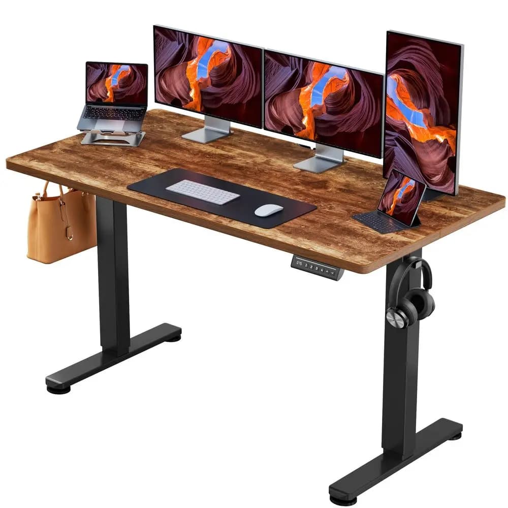 VariDesk Pro Plus 36 Convertitore per Scrivania Regolabile con 11 Impostazioni di Altezza, Supporto per Laptop Sit-Stand per Casa e Ufficio, per Piani di Lavoro