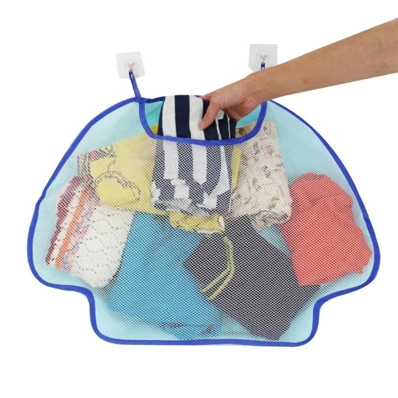 Folding Laundry Basket for Dirty Clothes Bathroom Clothes Storage Bag Household Wall Hanging Basket Hamper N84C