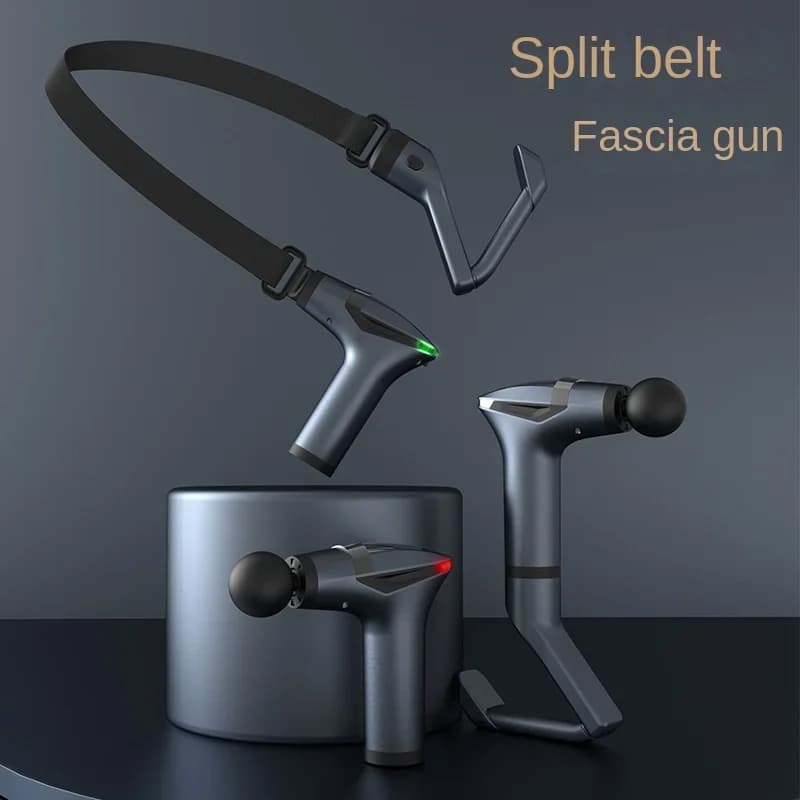 Electric Massage Gun with Long Handle for Hot Sale Multifunctional Muscle Relaxation Electric Massage Gun for Deep Fabric Percussion Body