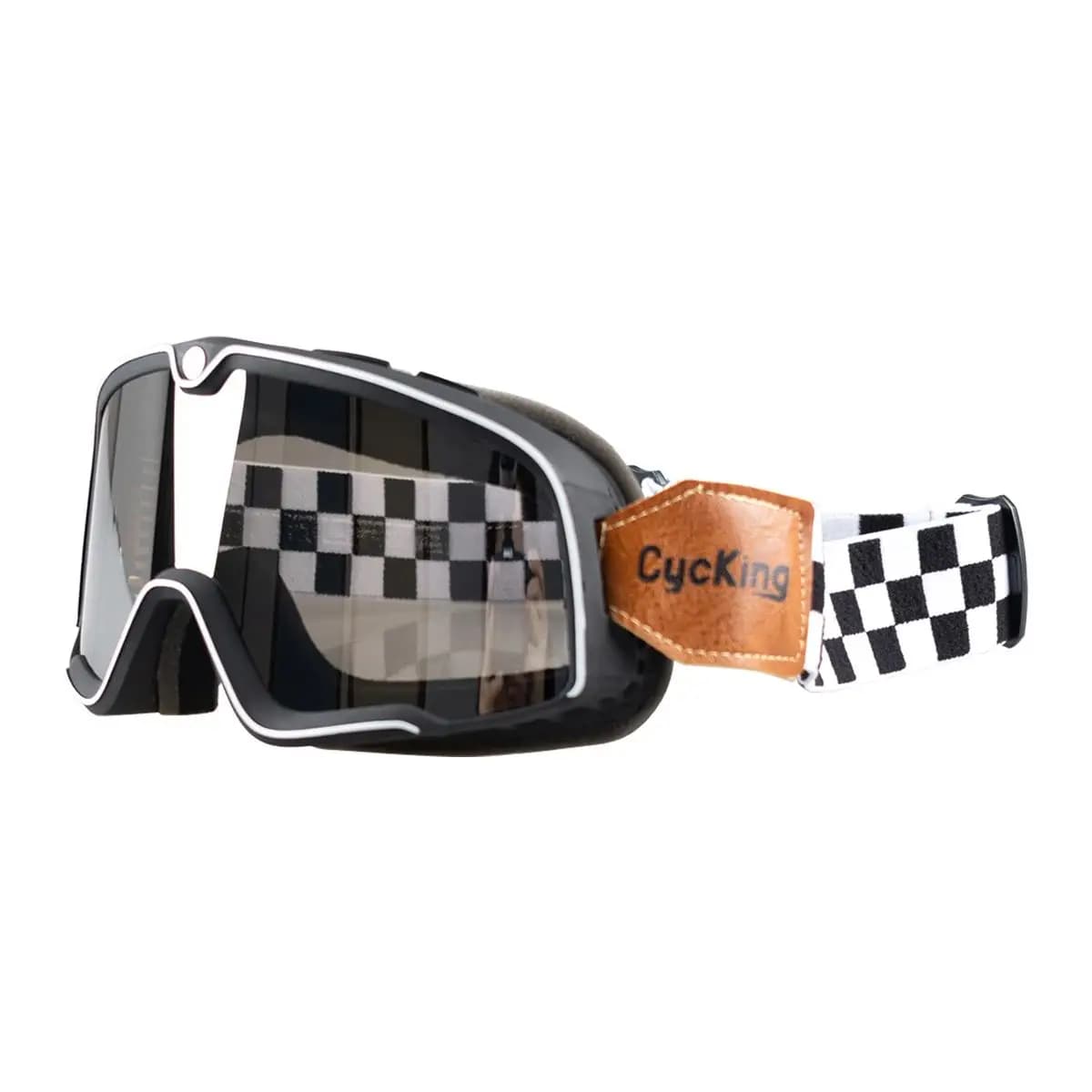 Occhiali da moto Cycking Casco vintage Parabrezza Occhiali da sole fuoristrada Occhiali Protezione universale da ciclismo