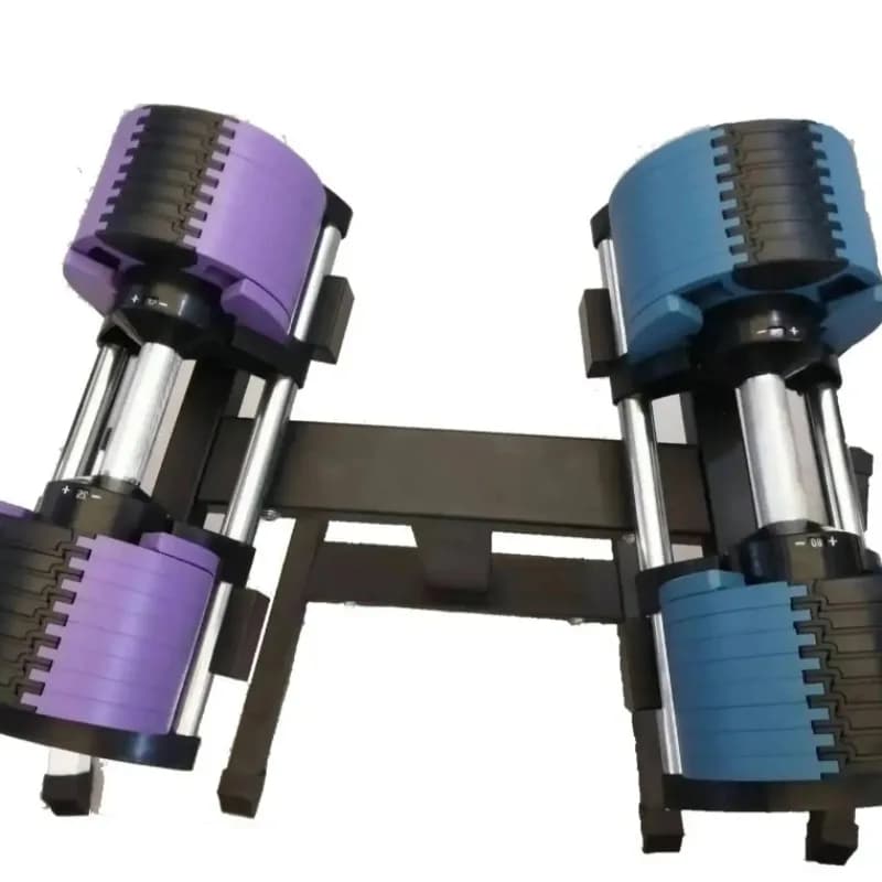 Set di pesi da palestra regolabili, bilancieri e manubri in ghisa da 50 kg, attrezzature per il fitness domestico