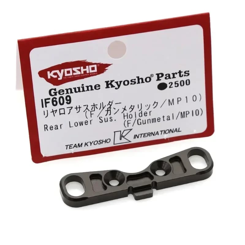 F / Gunmetal / MP10 Supporto per braccio sospensione inferiore posteriore (RF) IF609 per Kyosho 1/8 RC Car Upgrade Parts Accessori di ricambio