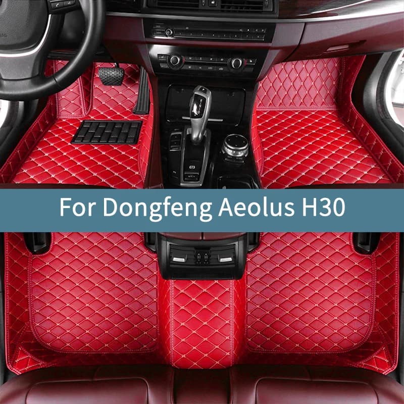 Set completo Tappetini per auto per Dongfeng Aeolus H30 2010 2011 2012 2013 2014 2015 2016 Accessori interni Tappetini per auto