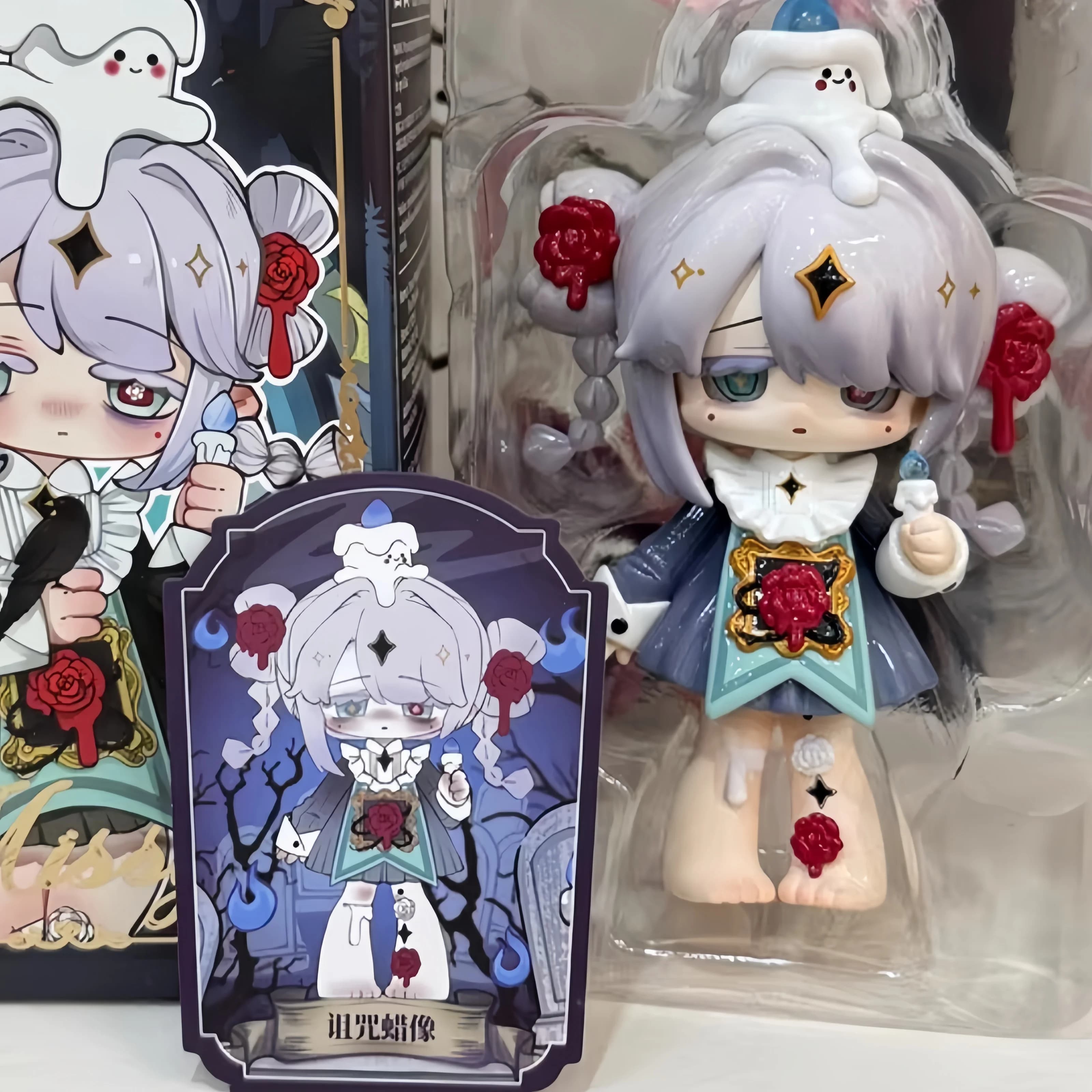 Nuovo genuino Missy Blind Box Sweet Mourning Lolita 2v Crow Paradise Series Mystery Box Toys Stile scuro Action Figure Regalo di moda