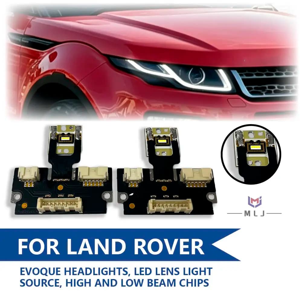 Chip Angel Eye per Land Rover Evoque 2016, Sorgente Luminosa a LED per Fari DRL, Scheda Chip per Luci Abbaglianti e Anabbaglianti, Accessori Auto