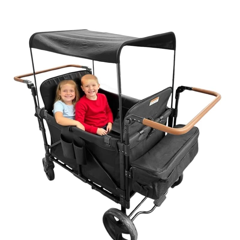 Carrello da spiaggia da giardino all'aperto Carrello da campeggio pieghevole da pesca Carrello da viaggio portatile Carrelli per bagagli a mano per bambini