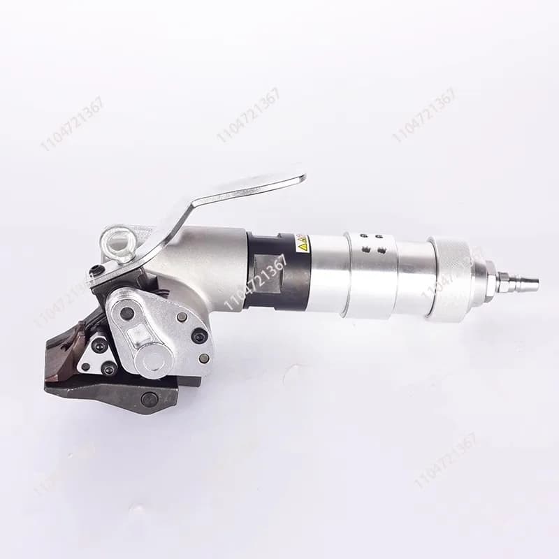 Vendite calde 19-32MM divise completamente automatiche tenute in mano pneumatica per cintura in acciaio balleatrice per cintura in ferro