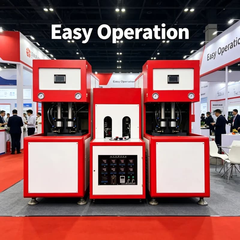 High Speed 4 Cavity Automatic PET Bottle Blowing Machine Full Servo System For Mineral Water Production Line 2000BPH Output