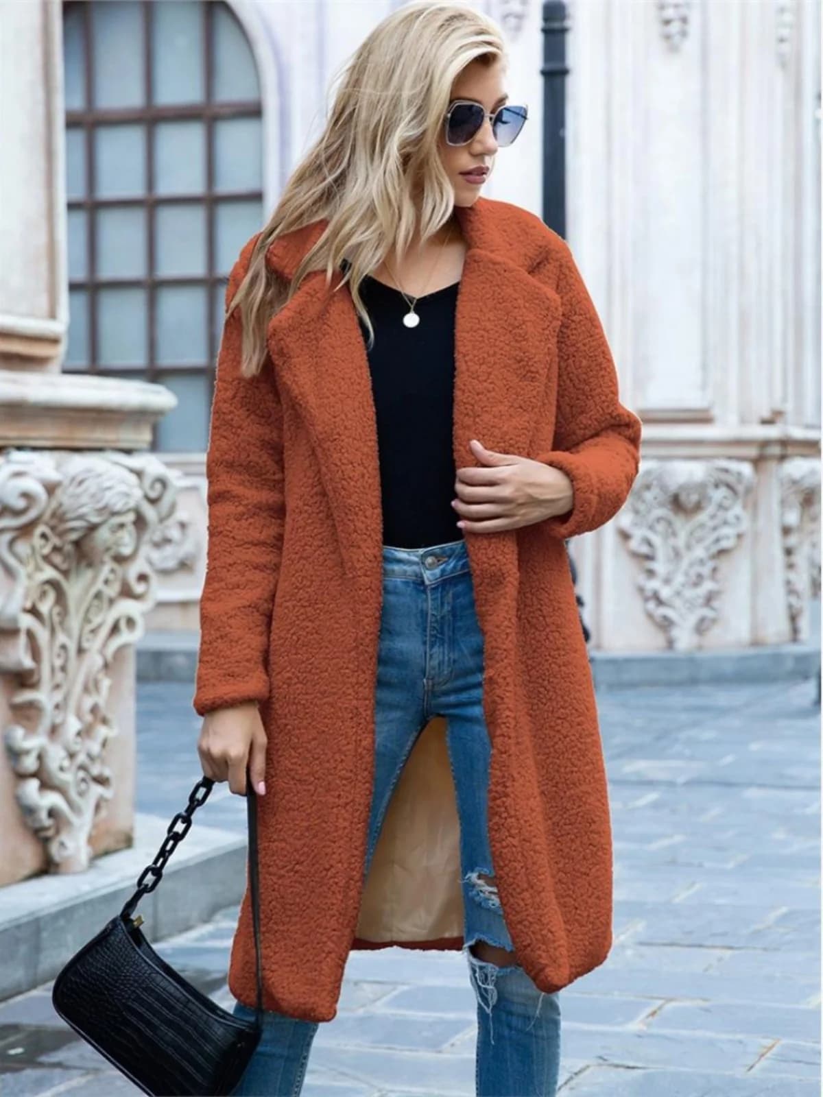 Cappotto Hipster Stile Streetwear, Versione Coreana, Manica Lunga, Moda Invernale, Giacca in Lana Premium da Donna