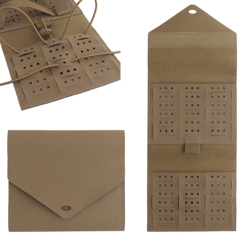 Kit di pronto soccorso tattico con inserto medico portatile Tasca per organizer Custodia per traumi EDC Med Pouch Pannello di inserimento Maniglia per tessitura