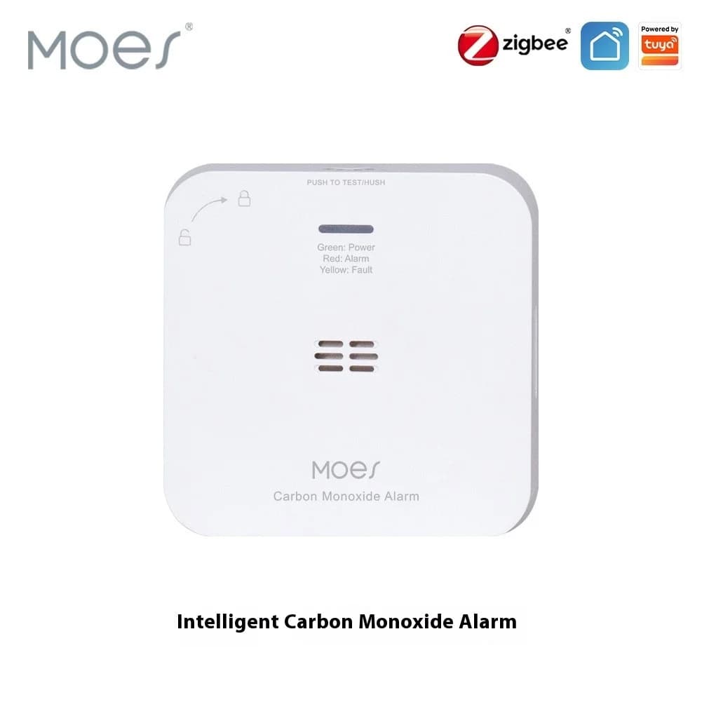 ZigBee Smart Home Rilevatore di CO Allarme di sicurezza domestica per perdite di gas di monossido di carbonio