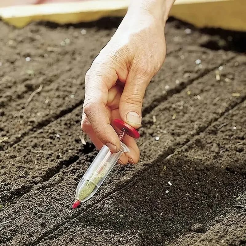 1pc Garden Seed Dispenser, Mini Palm Flower SiringaSeeder Garden Seed Seeds Seeds Supplies for Garden Seeds