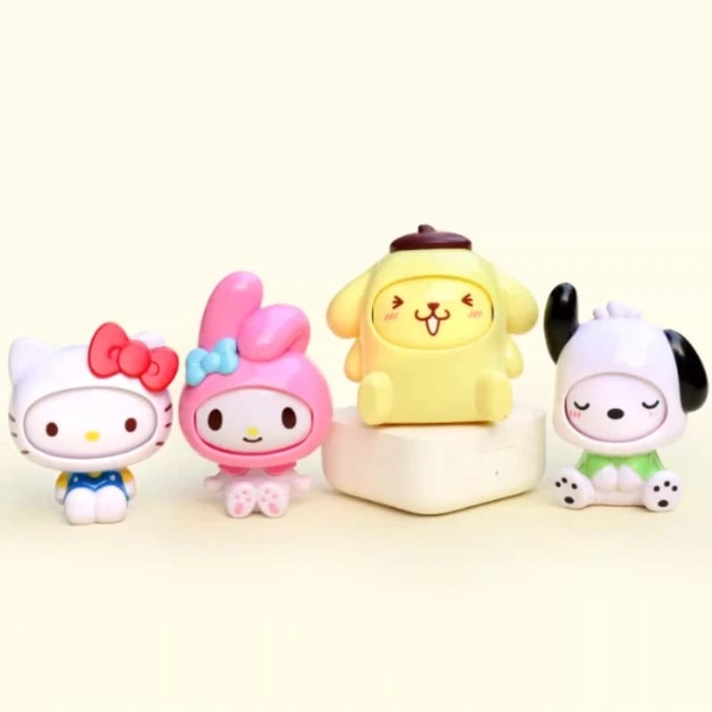 Nuova Bambola Figurina Serie KT alla Moda con Faccia Intercambiabile, Scatola a Sorpresa Creativa, Decorazione da Tavolo e per Auto, Simpatico Ornamento Animale