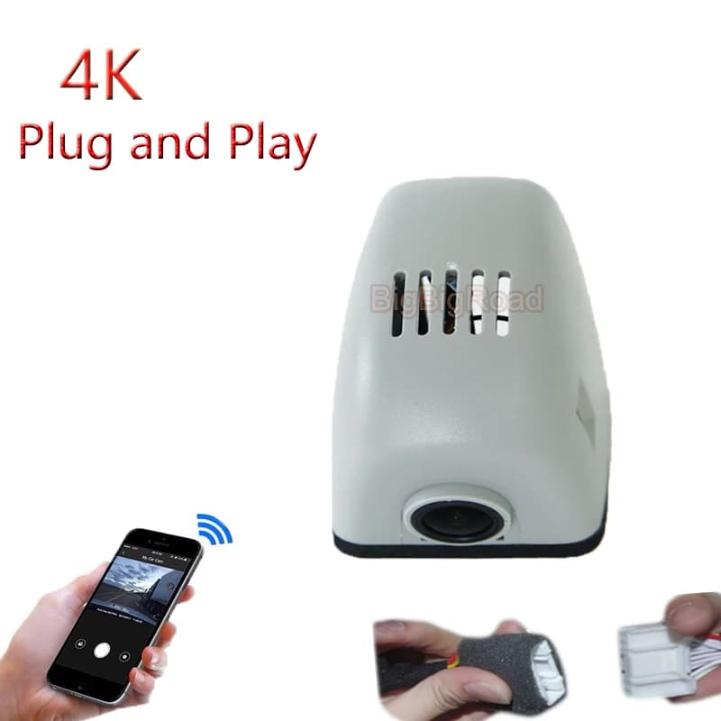 4K Plug And Play Wifi Auto DVR Dash Camera Videoregistratore Per Audi Q3 Q5 2014 2015 2016 2017 2018 A6 2016 S6 RS6 RS7 2017 2018