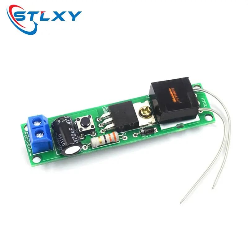 DC3-5V DIY Kit High Voltage Generator Arc Igniter Lighter Kit for DIY Electronic Production Suite