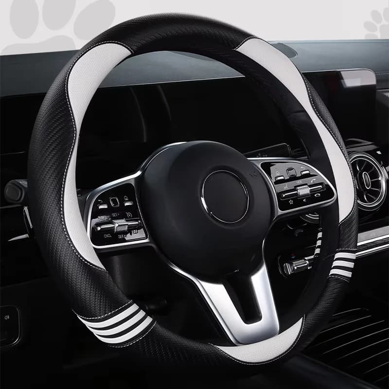 Universal wear-resistant carbon fiber perforated leather cover for four seasons