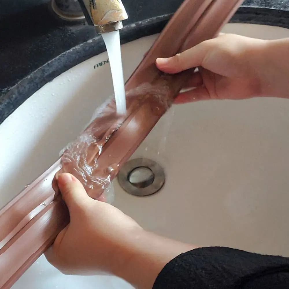 Nuova Guarnizione per Porte in PVC Flessibile, Anticollisione, Isolante Acustico, Autoadesiva, per Porte e Finestre