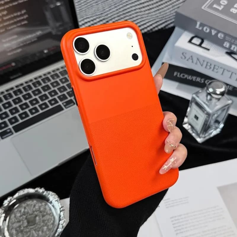 Luxurious Dot Solid Color for Magsafe Phone Case for IPhone 18 Pro 13 14 15 16 17 Pro Max Premium Cushion Cloth Inner Cover