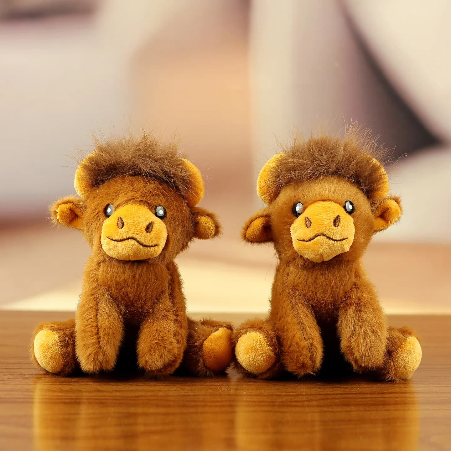 Peluche Realistico di Mucca e Ratto, Giocattoli Morbidi a Forma di Cartone Animato, Decorazione per la Casa, Giocattoli per Bambini