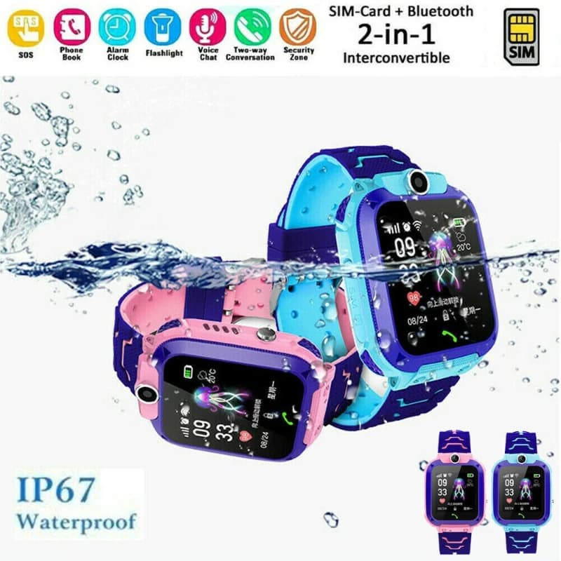 Multifunctional Smartwatch for children with camera and games – GPS watch touchscreen for children from 4 to 12 years old, perfect birthday gift