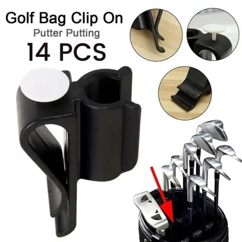 652F 14 pz/pacco Golf Putter Morsetto Titolare Mettendo Organizzatore Sacca da Golf Clip On Putter Pallina da Golf Mark Morsetto