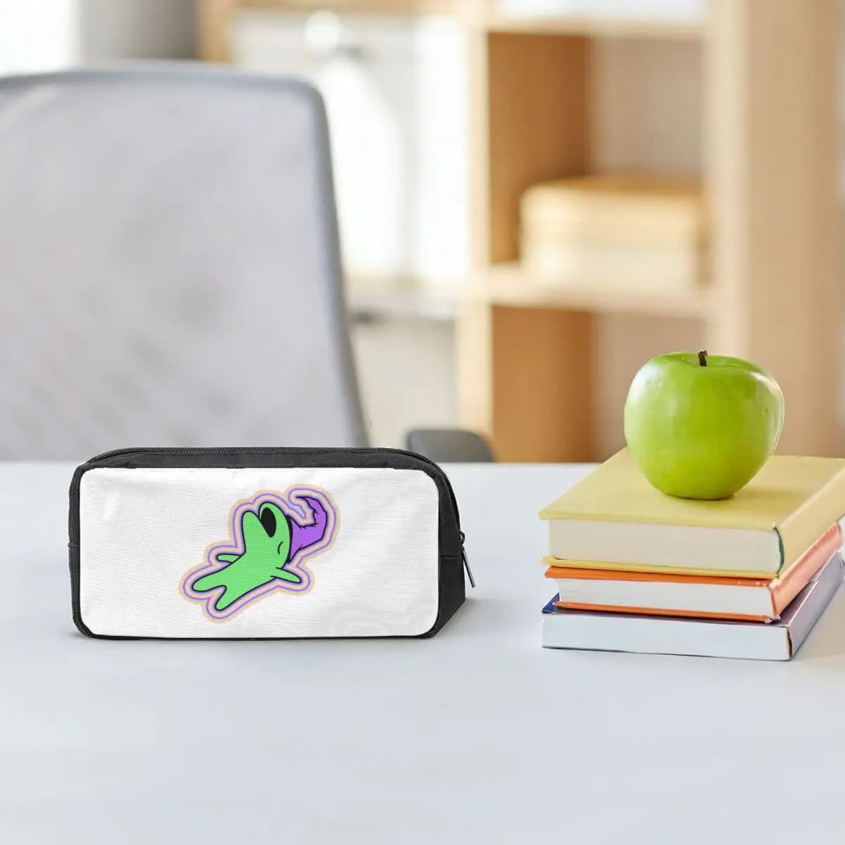 Astucci per matite Glep Sleeping Smiling Friends per regali per studenti, astuccio per penne, astuccio grande per matite, articoli di cancelleria