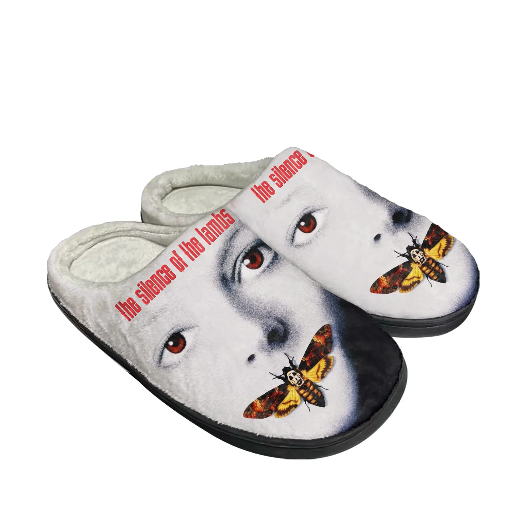 Silenzio degli agnelli Pantofole in cotone per la casa Uomo Donna Hannibal Peluche Camera da letto Casual Mantieni calde Scarpe Pantofola termica Scarpa personalizzata