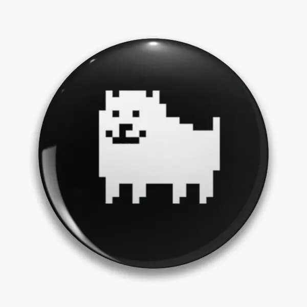 Undertale Annoying Dog Customizable Soft Button Pin Clothes Lapel Pin Collar Badge Brooch Women Lover Funny Metal Fashion Gift