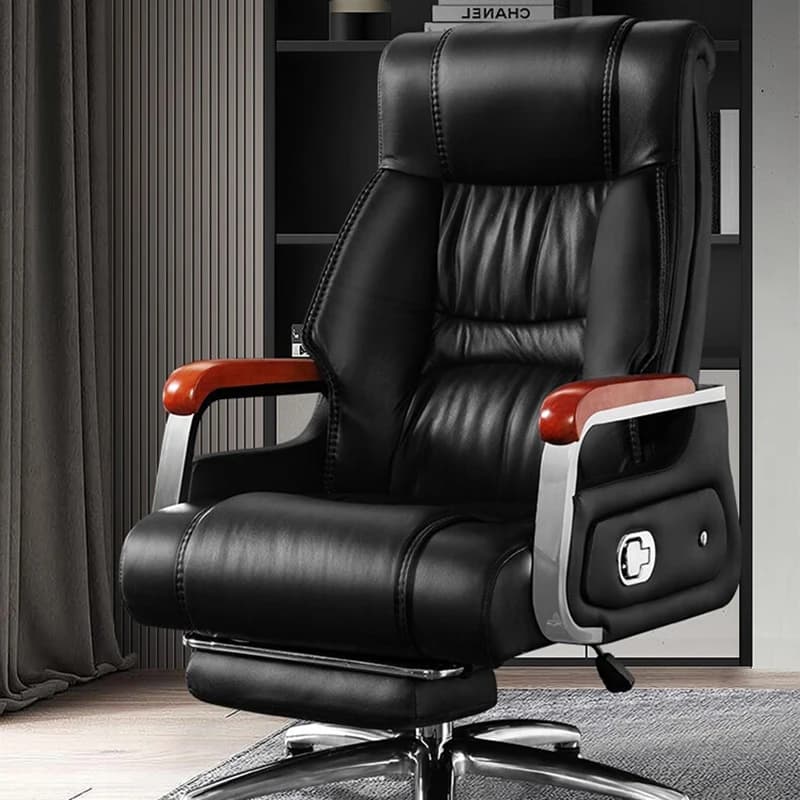 Sedia da ufficio direzionale di fascia alta in stile giapponese Comoda sedia per computer a seduta lunga Dormitorio Mobili da lavoro per giochi FYOC