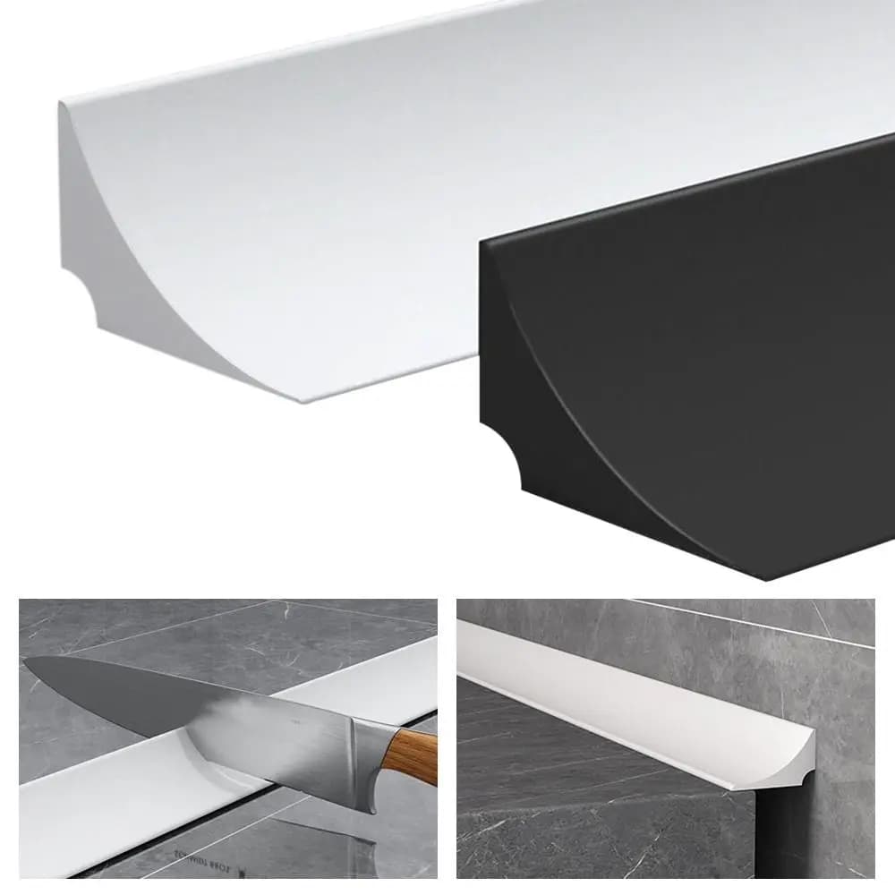 Flood Barrier Dry and Wet Separation Shower Dam Water Stopper Self-Adhesive Door Bottom Sealing Strip Water Retaining Strip